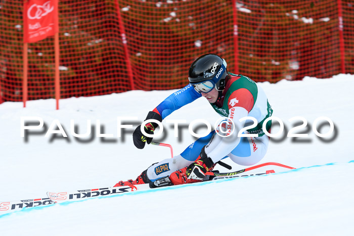 FIS Super-G, Damen + Herren, Rennen 1 + 2, 13.02.2020