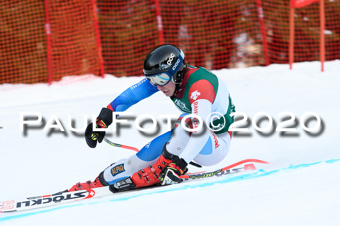 FIS Super-G, Damen + Herren, Rennen 1 + 2, 13.02.2020