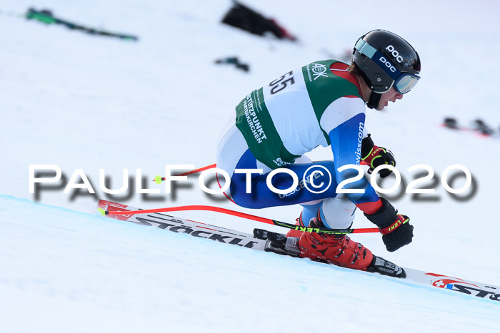 FIS Super-G, Damen + Herren, Rennen 1 + 2, 13.02.2020