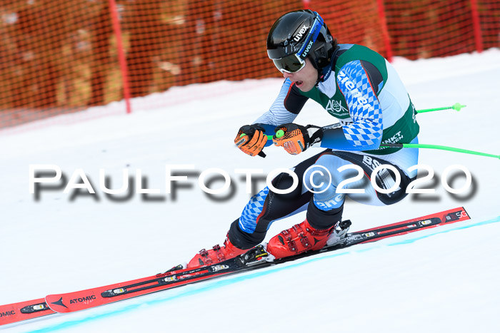 FIS Super-G, Damen + Herren, Rennen 1 + 2, 13.02.2020