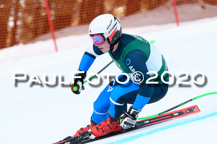 FIS Super-G, Damen + Herren, Rennen 1 + 2, 13.02.2020