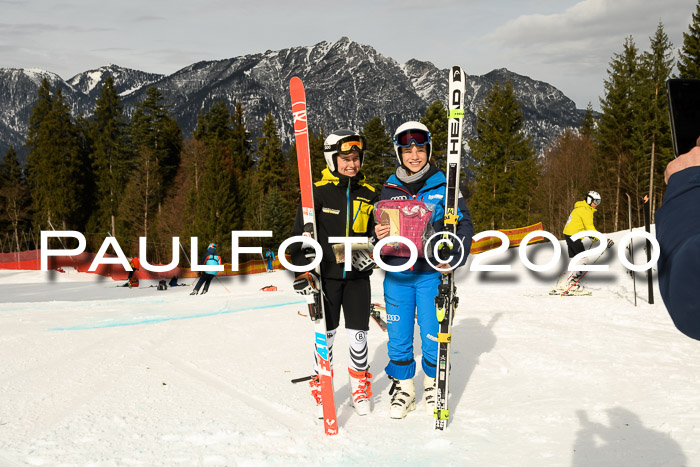 FIS Super-G, Damen + Herren, Rennen 1 + 2, 13.02.2020