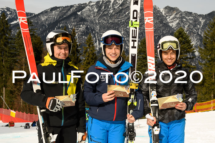 FIS Super-G, Damen + Herren, Rennen 1 + 2, 13.02.2020