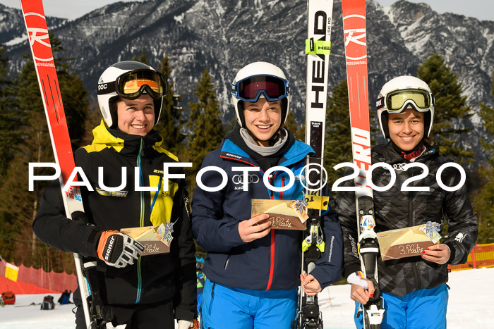 FIS Super-G, Damen + Herren, Rennen 1 + 2, 13.02.2020