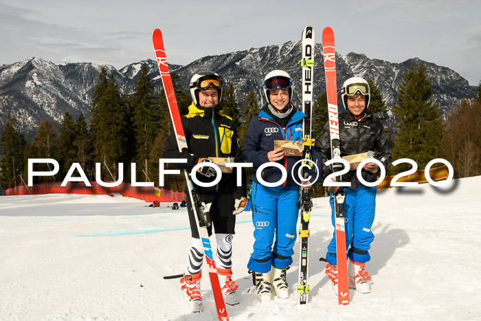 FIS Super-G, Damen + Herren, Rennen 1 + 2, 13.02.2020