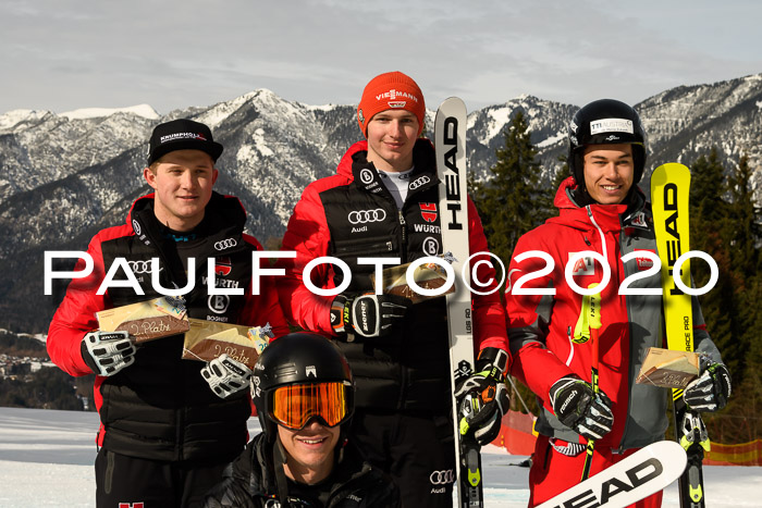 FIS Super-G, Damen + Herren, Rennen 1 + 2, 13.02.2020