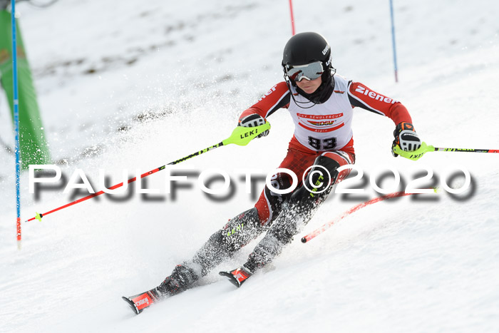 DSV Schülercup U14 IX SL 16.02.2020