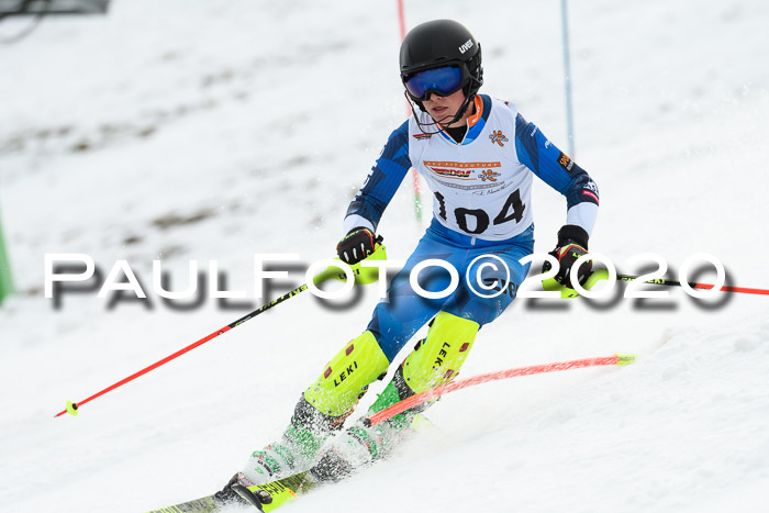 DSV Schülercup U14 IX SL 16.02.2020