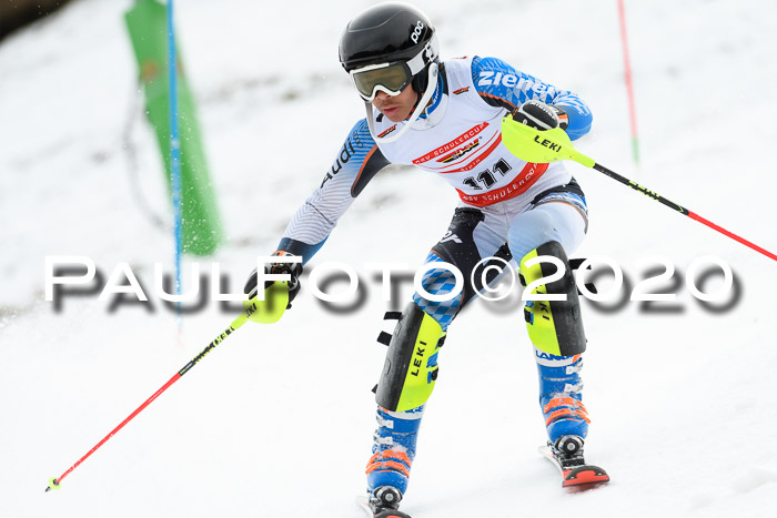 DSV Schülercup U14 IX SL 16.02.2020