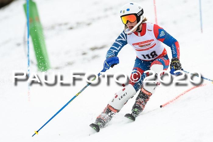 DSV Schülercup U14 IX SL 16.02.2020