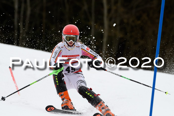 DSV Schülercup U14 IX SL 16.02.2020