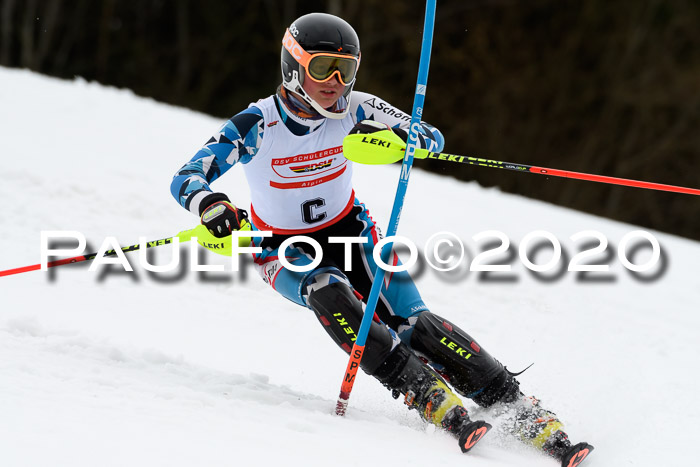 DSV Schülercup U14 IX SL 16.02.2020