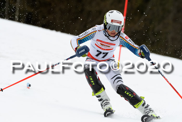 DSV Schülercup U14 IX SL 16.02.2020