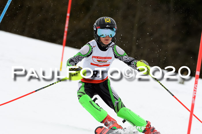 DSV Schülercup U14 IX SL 16.02.2020