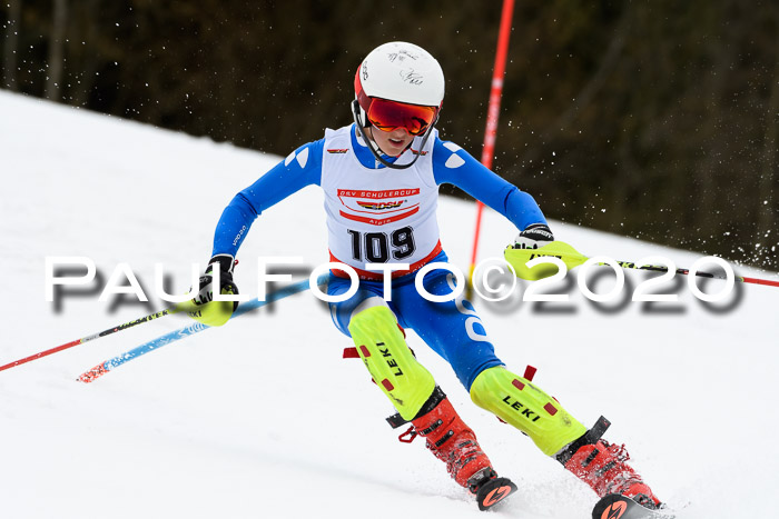 DSV Schülercup U14 IX SL 16.02.2020