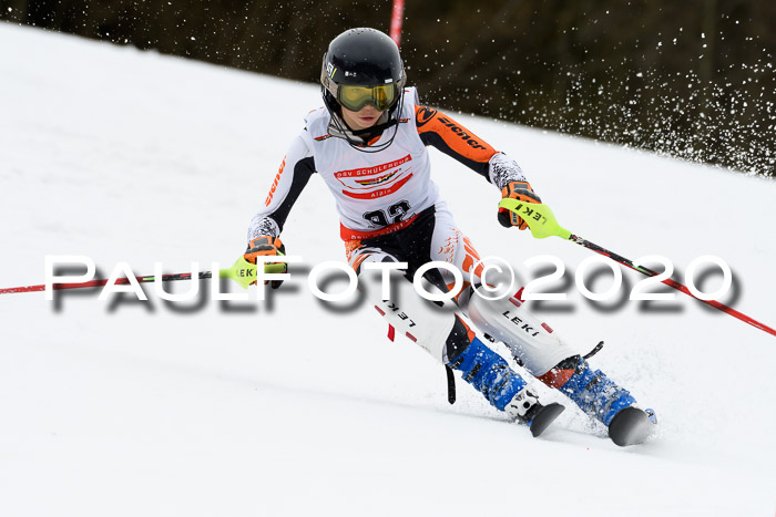 DSV Schülercup U14 IX SL 16.02.2020