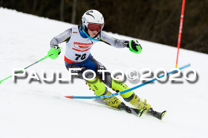 DSV Schülercup U14 IX SL 16.02.2020