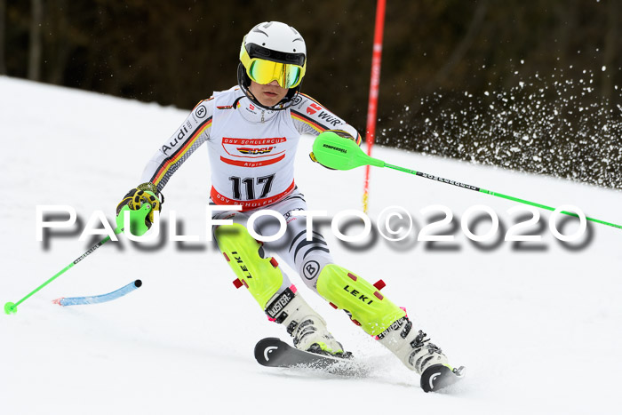 DSV Schülercup U14 IX SL 16.02.2020