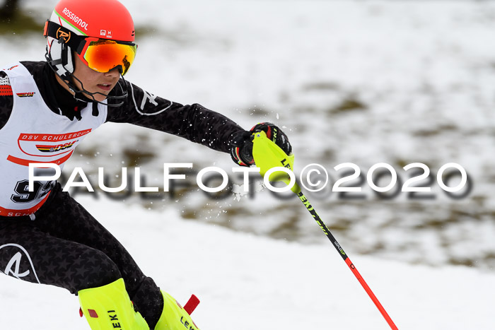 DSV Schülercup U14 IX SL 16.02.2020