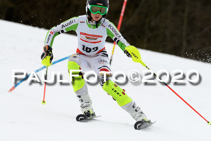 DSV Schülercup U14 IX SL 16.02.2020