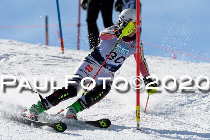 NJC Damen Slalom, 22.02.2020