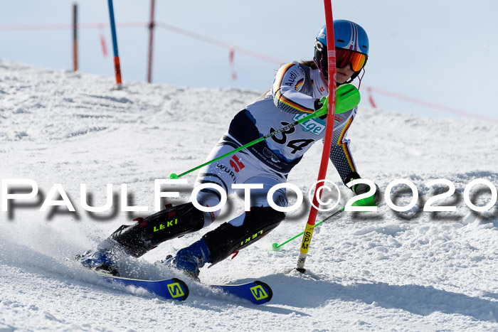 NJC Damen Slalom, 22.02.2020