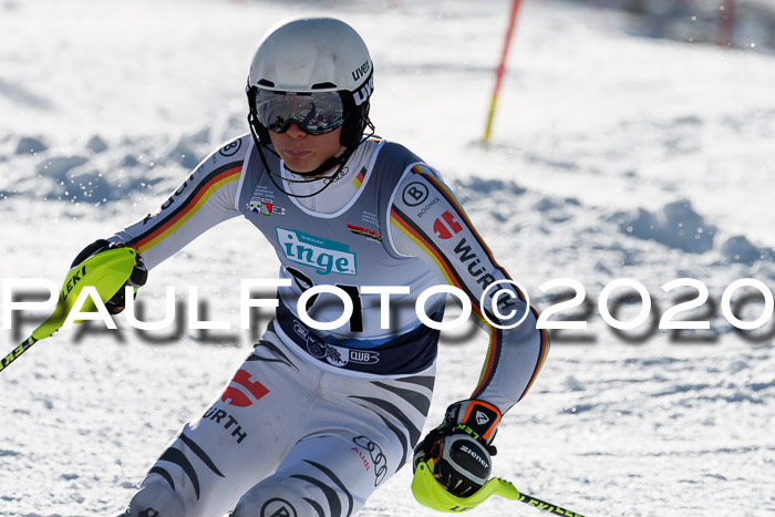 FIS Slalom NJC Herren 22.02.2020