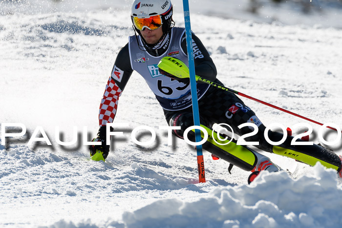 FIS Slalom NJC Herren 22.02.2020