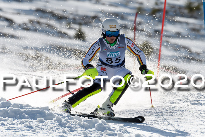 FIS Slalom NJC Herren 22.02.2020