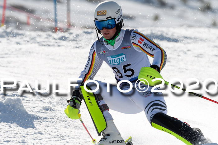 FIS Slalom NJC Herren 22.02.2020