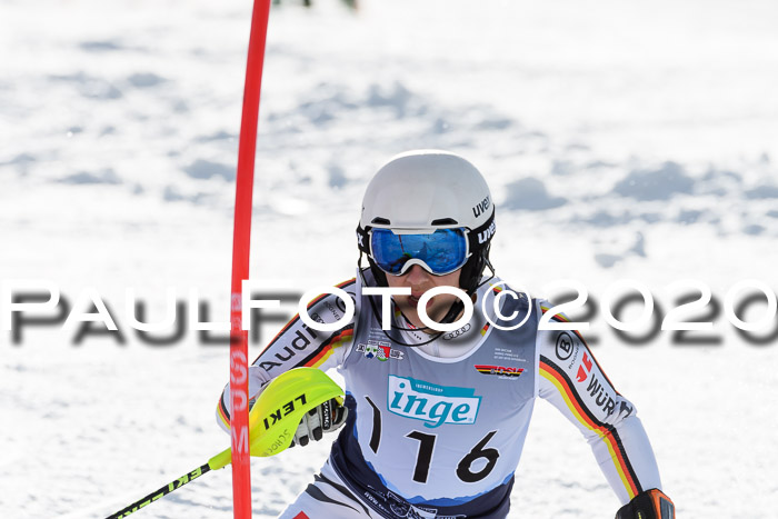 FIS Slalom NJC Herren 22.02.2020