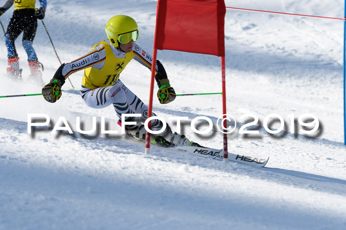 Münchner Schülermeisterschaft Riesenslalom 22.02.2020