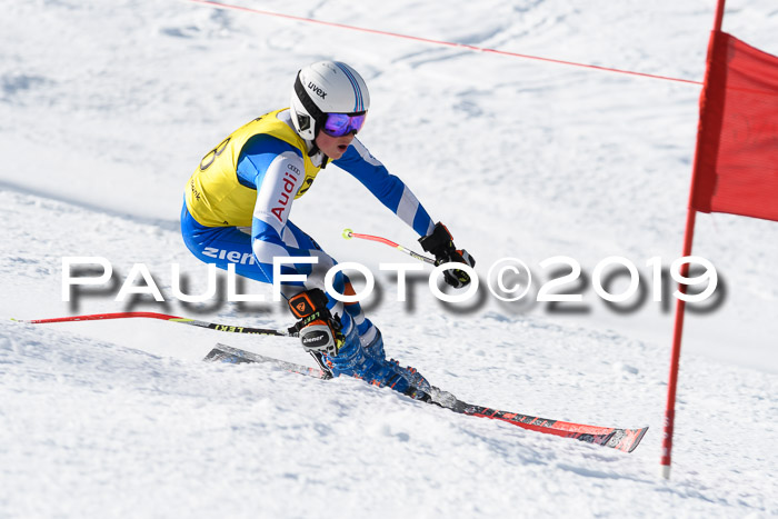 Münchner Schülermeisterschaft Riesenslalom 22.02.2020