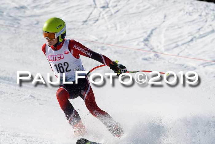 Münchner Schülermeisterschaft Riesenslalom 22.02.2020