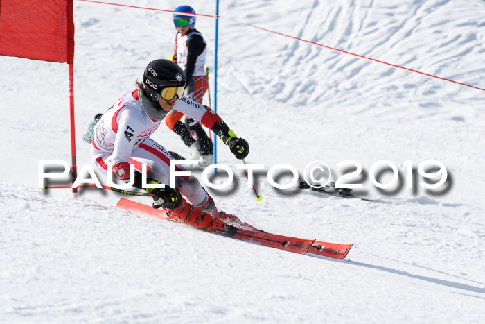 Münchner Schülermeisterschaft Riesenslalom 22.02.2020