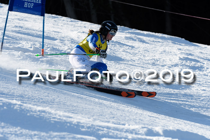 Münchner Schülermeisterschaft Riesenslalom 22.02.2020