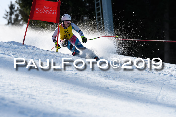 Münchner Schülermeisterschaft Riesenslalom 22.02.2020