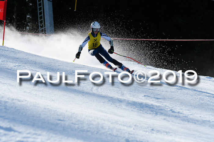 Münchner Schülermeisterschaft Riesenslalom 22.02.2020