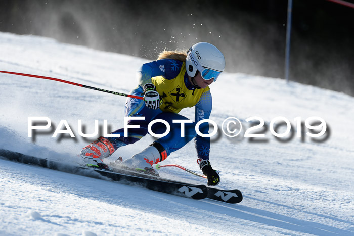 Münchner Schülermeisterschaft Riesenslalom 22.02.2020