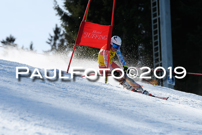 Münchner Schülermeisterschaft Riesenslalom 22.02.2020