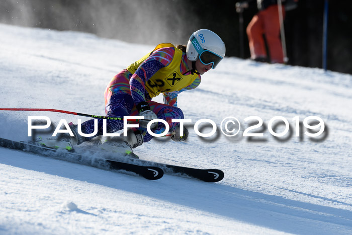 Münchner Schülermeisterschaft Riesenslalom 22.02.2020