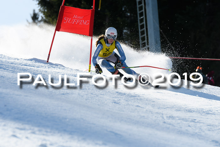 Münchner Schülermeisterschaft Riesenslalom 22.02.2020