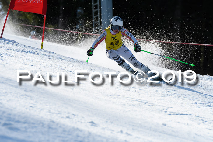 Münchner Schülermeisterschaft Riesenslalom 22.02.2020