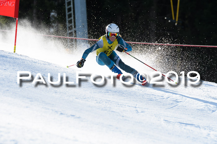 Münchner Schülermeisterschaft Riesenslalom 22.02.2020