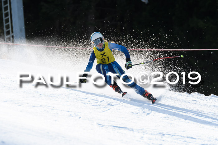 Münchner Schülermeisterschaft Riesenslalom 22.02.2020