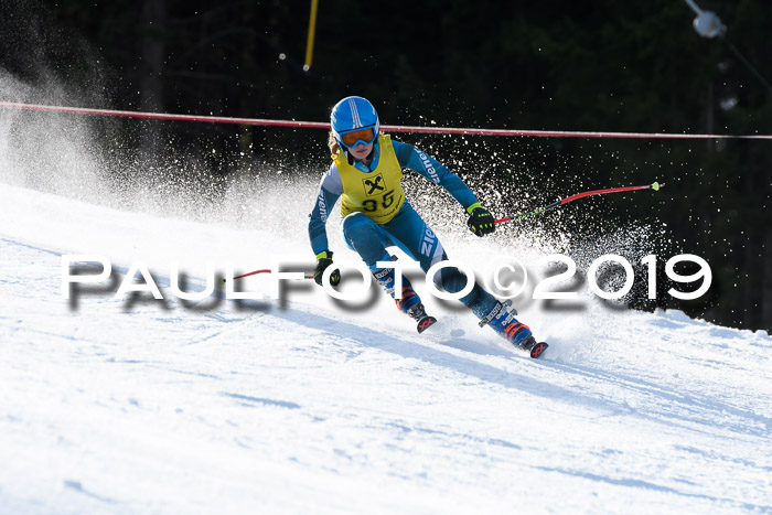 Münchner Schülermeisterschaft Riesenslalom 22.02.2020