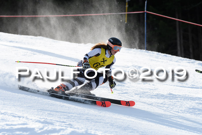 Münchner Schülermeisterschaft Riesenslalom 22.02.2020