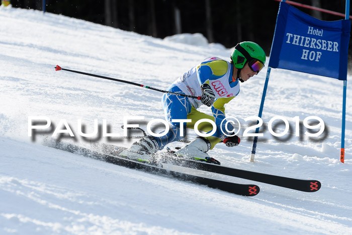 Münchner Schülermeisterschaft Riesenslalom 22.02.2020