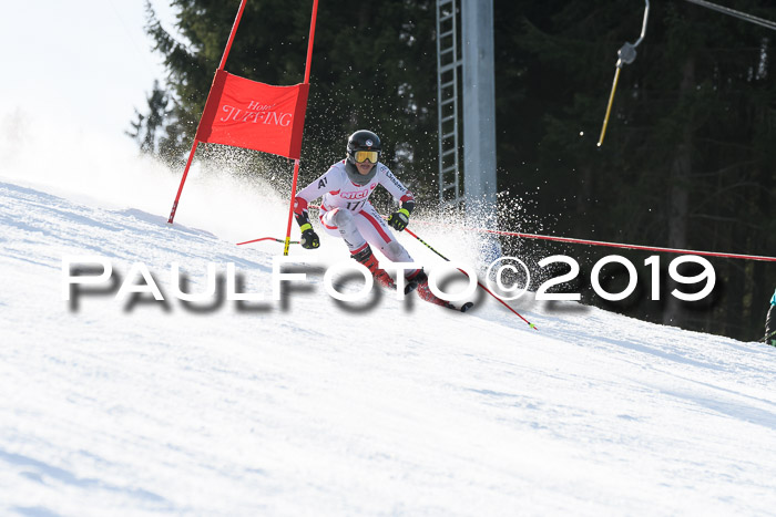 Münchner Schülermeisterschaft Riesenslalom 22.02.2020