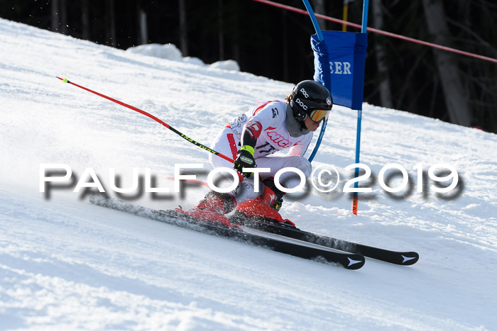 Münchner Schülermeisterschaft Riesenslalom 22.02.2020